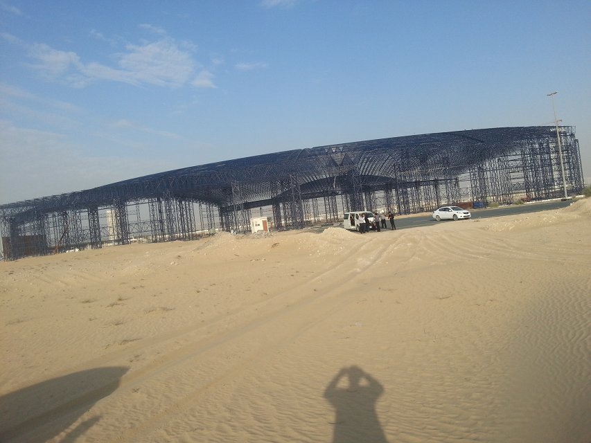 东台大型场馆网架工程