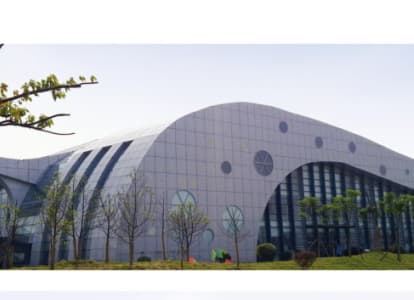 东台会议中心外景网架工程